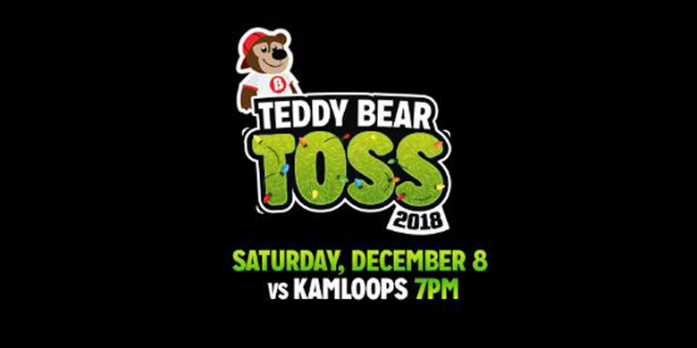 oil kings teddy bear toss 2018