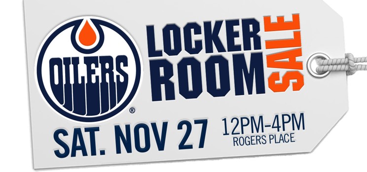 Locker Room Sale - Edmonton Oil Kings